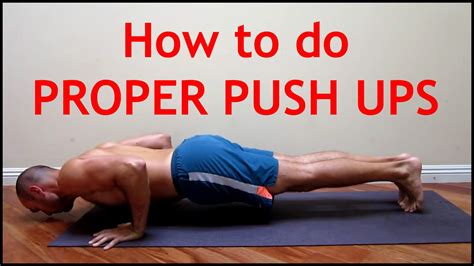 Heres A Video I Made To Help You Do Push Ups Properly Worklad