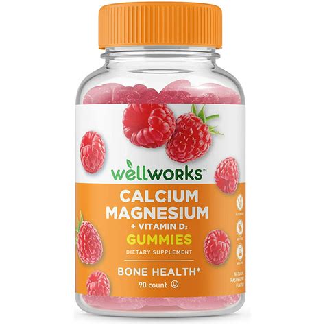 Lifeable Calcium Magnesium And Vitamin D Gummies 90 Gummies Walmart