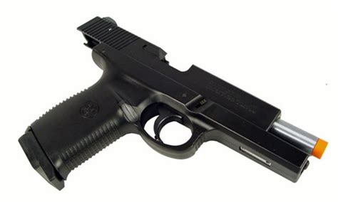 320500 Airsoft Sandw Sigma Sw40f Gas Blowback Pistol