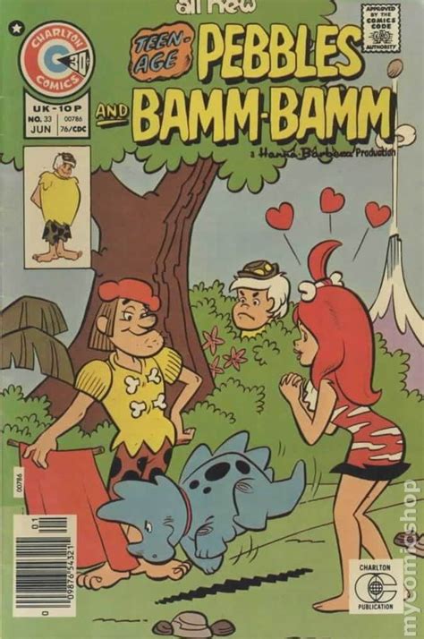 Pebbles And Bamm Bamm 1972 Charlton 33 Charlton Comics Old Comic