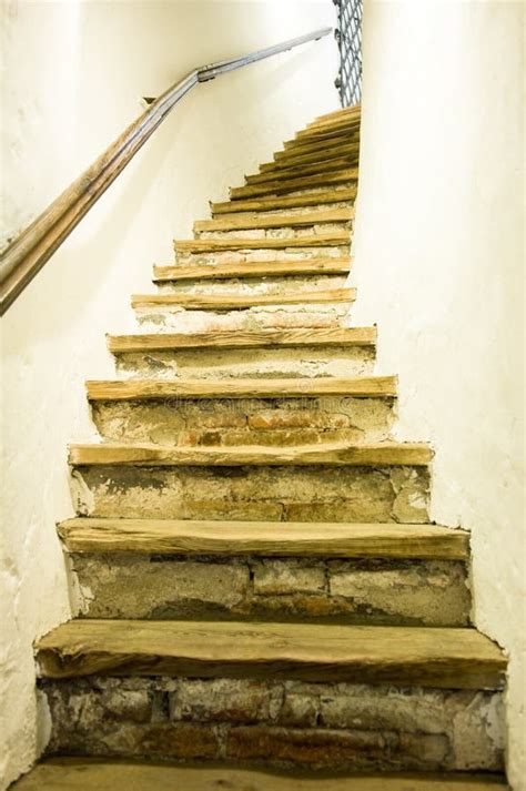 Old Staircase Stock Image Image Of Rundown Brown Striped 30401711