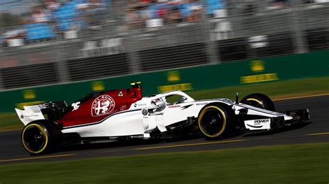 Charles Leclerc Alfa Romeo Sauber C37 Practice At Australian Grand Prix