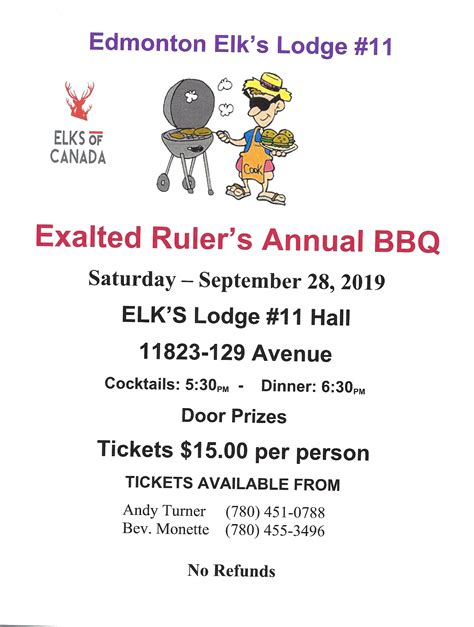 The edmonton elks were a senior team in edmonton, alberta. Edmonton Elks #11 BBQ - Alberta Elks Association & Foundation