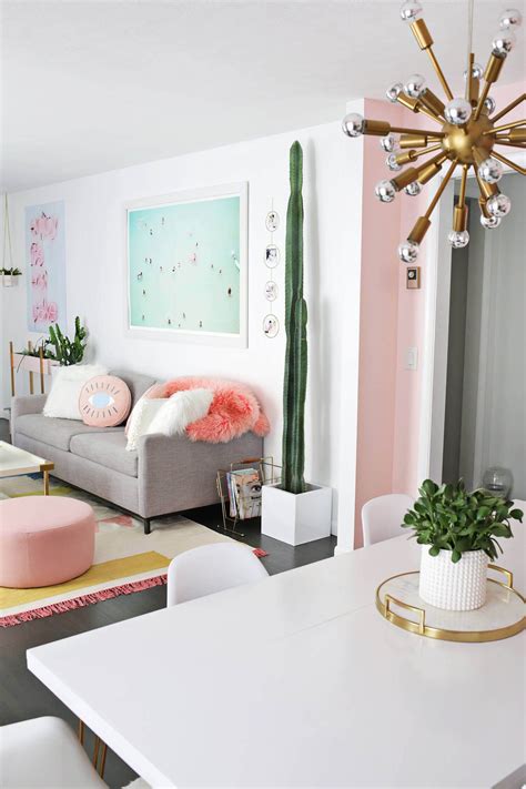 Free Pastel Room For Small Space Home Decorating Ideas