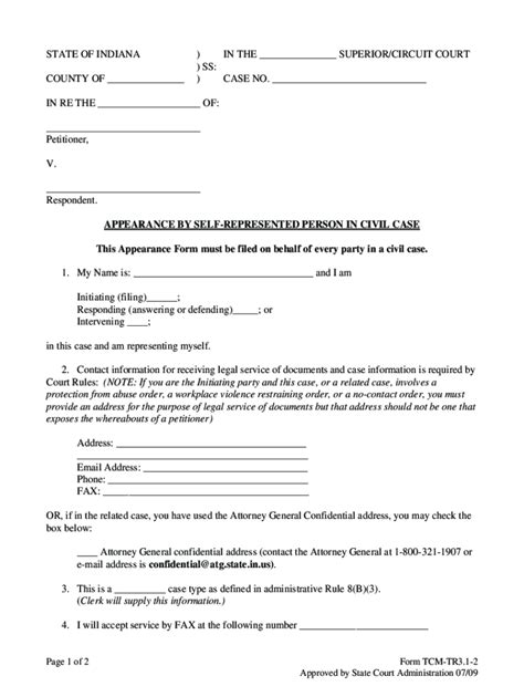 Divorce Papers Indiana Fill Out And Sign Online Dochub