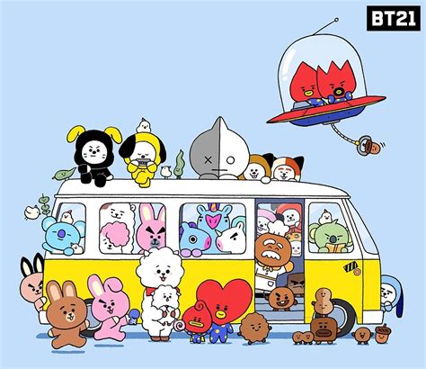 Bt21 On Twitter Bts Chibi Bts Drawings Bts Wallpaper