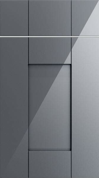 Arlington High Gloss Anthracite Kitchen Doors Made To Measure From £519