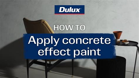 How To Paint Using Dulux Design Concrete Effect Dulux Nz Youtube