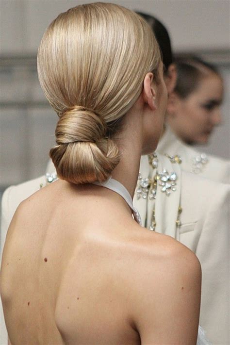 Go For Low Bun Hairstyles If You Are On The Go And For Times When You