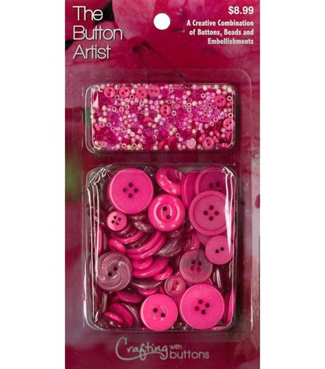 The Button Artist Buttons And Beads Azalea Joann Joann Crafts Sewing