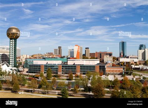 Office buildings and high rise towers fill the skyline of downtown