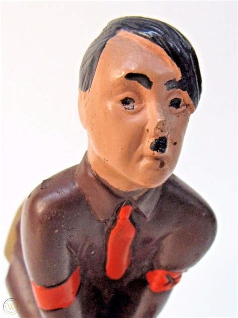 Wwii 1941 Adolph Hitler Hotsi Notsi Figural Sewing Pin Cushion Home