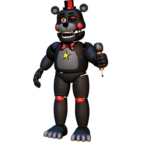 An Animated Bear With A Microphone In His Hand And Wearing A Top Hat
