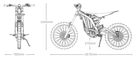 Sur Ron Dual Sport E Dirt Bike Electric Stickerbao Wheel Sticker Store