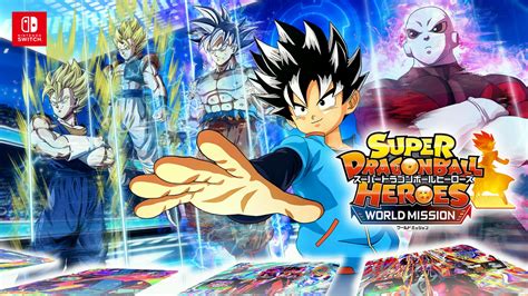 Super Dragon Ball Heroes World Mission Switch Novo Teaser Mostra