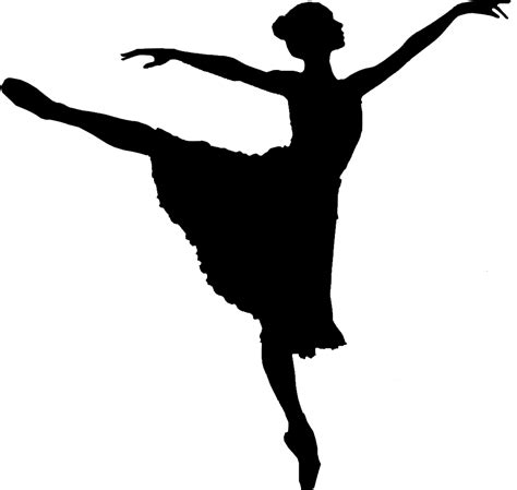 Ballet Dancer Silhouette Clipart Best