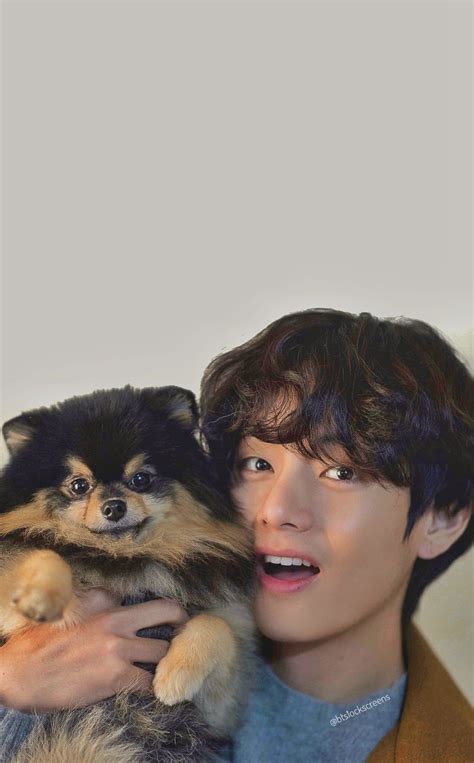 Bts V With Yeontan Wallpaper
