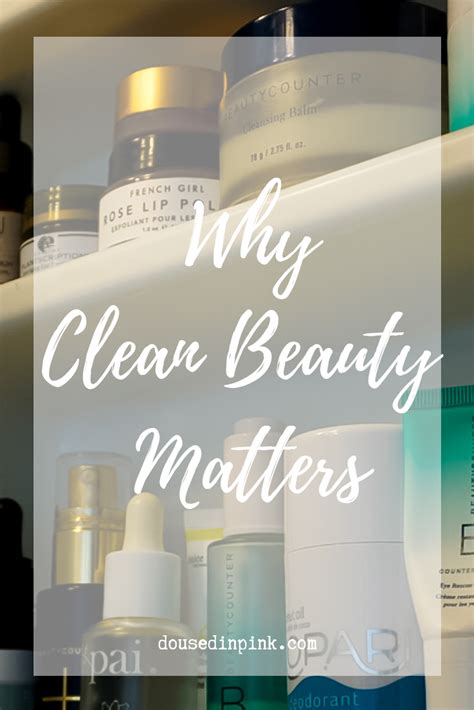 Why Clean Beauty Matters What It Means Doused In Pink
