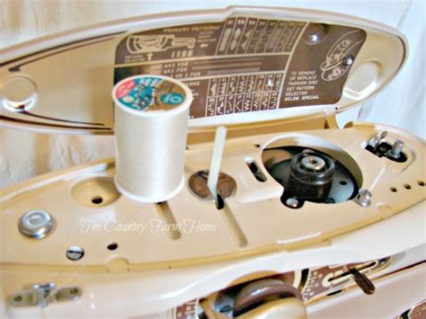 The Country Farm Home My Newest Vintage Sewing Machine The Slant O