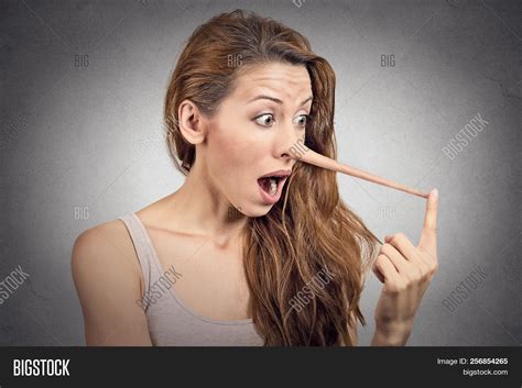 Woman Long Nose Image And Photo Free Trial Bigstock