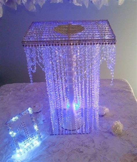 Wedding Centerpieces For Table Chandelier Tabletop Etsy Crystal