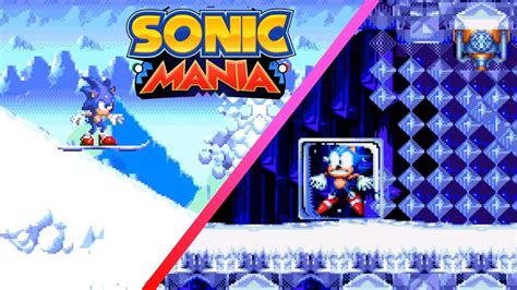 Ice Cap Zone In Sonic Mania Youtube