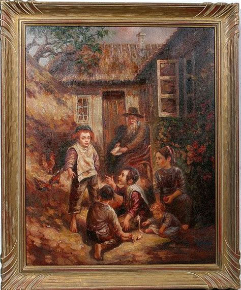 Sold At Auction N Henry Bingham N Bingham Oil On Canvas X Rabbi With