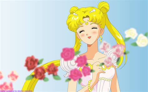 Silver moon crystal power kiss! Kawaii Sailor Moon Wallpaper - WallpaperSafari