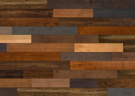 Mixed Species Wood Flooring Pattern For Background Texture Or Interior