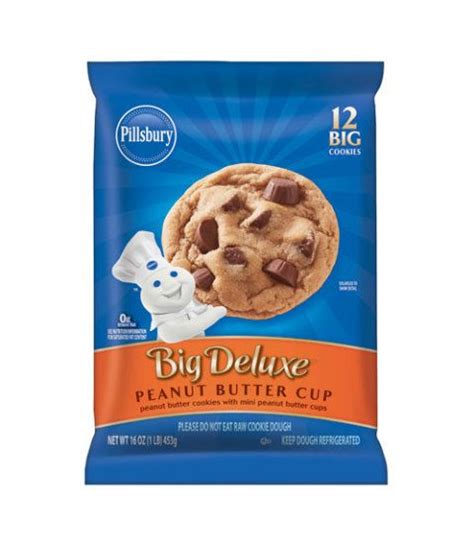 The lucky charms sugar cookies are easy to prepare in the oven and feature the colorful. Pillsbury Big Deluxe Peanut Butter Cup Cookie Dough Review