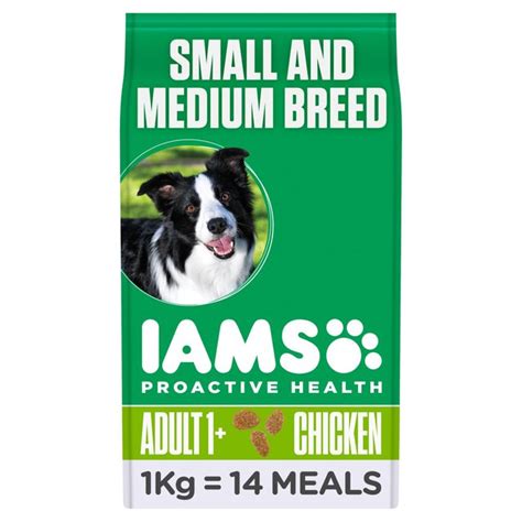 Iams vitality also contains seven essential nutrients to support the 7. Morrisons: Iams Adult Dry Dog Food Small & Medium Breed ...