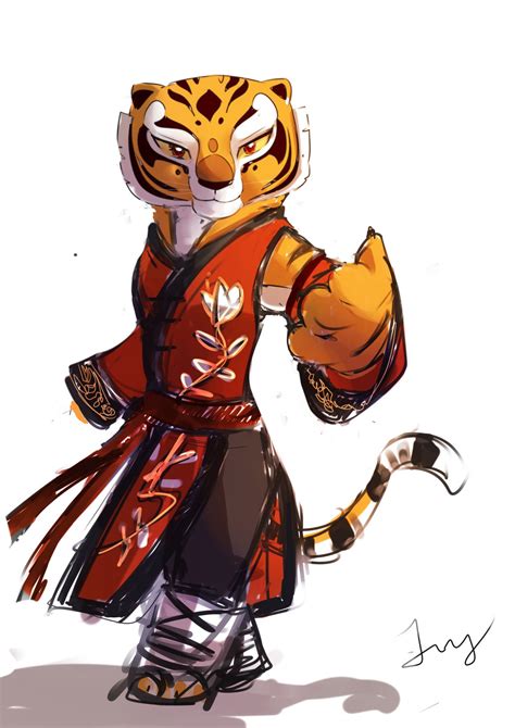Tigress Kung Fu Panda Kung Fu Tigress By Dolphydolphiana On