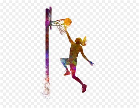 Free Girl Basketball Silhouette Download Free Girl Basketball