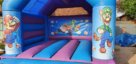 Large Super Mario Brothers Bouncy Castle