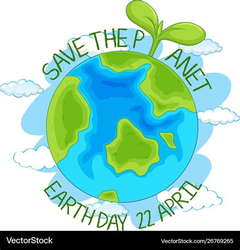 Poster On Save Our Earth