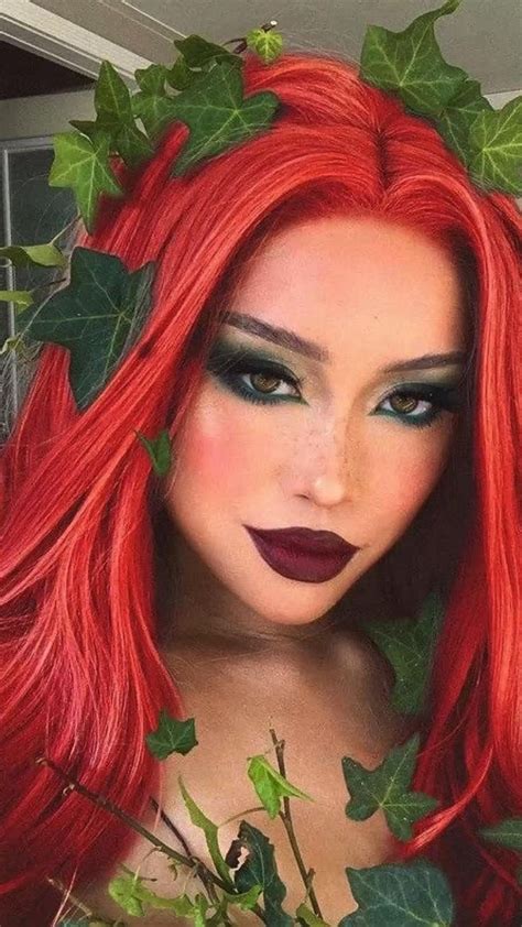 Ideas For Poison Ivy Costume Halloween 2022 Dc Comic Costume Halloween Cost Red Hair