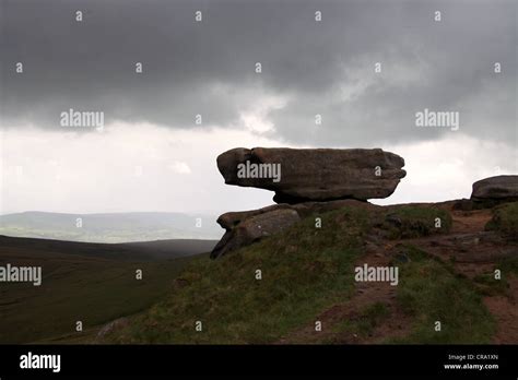 Kinder Scout Plateau In The Peak District National Park Stock Photo Alamy