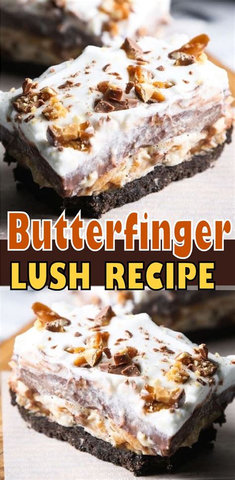 Mix everything in a medium bowl. BUTTERFINGER CHOCOLATE AND PEANUT BUTTER LUSH in 2020 ...
