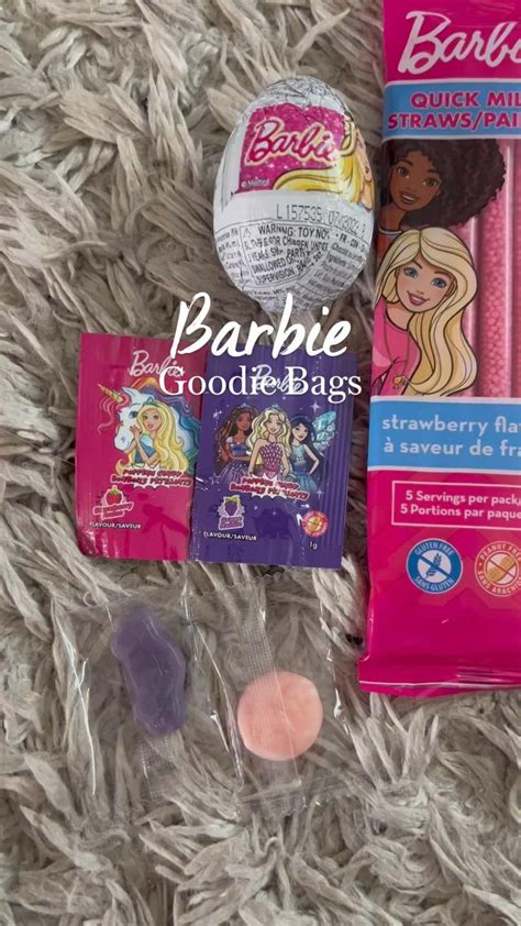 Diy Barbie Goodie Bags Goodie Bags Barbie Party Planning