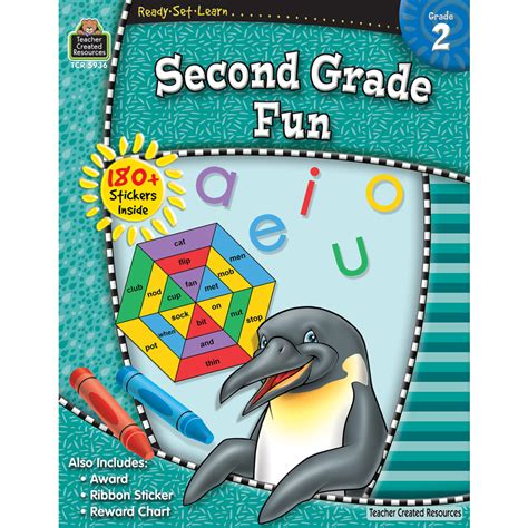 Ready Set Learn Second Grade Fun Tcr5936 Teacher Created Resources