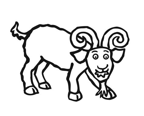 The 3 Billy Goats Gruff Colouring Pages Sketch Coloring Page Images