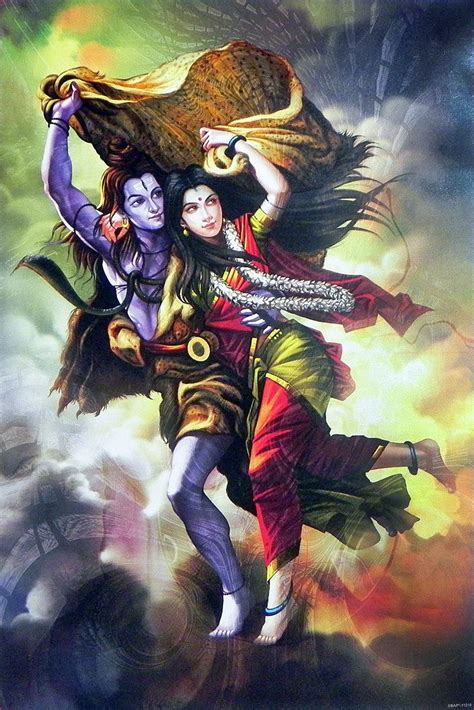 Shiva Parvati Poster