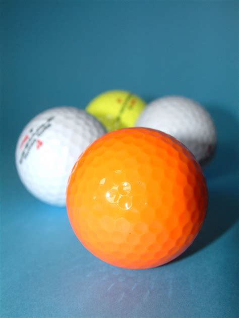 Different Coloured Golf Balls Free Photo Download Freeimages