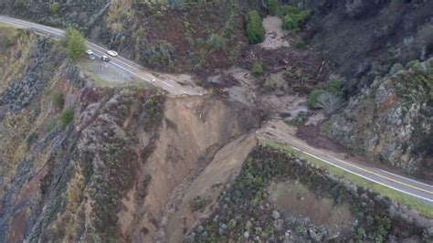 Californias Highway 1 Section Of Road Collapses Into Ocean Video Au — Australias