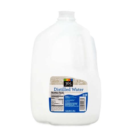 3.46 x 3.46 x 11.14 inches; 365 Distilled Water From Whole Foods in Austin, TX - Burpy.com