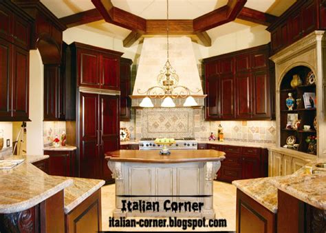 Luxury Italian Kitchen Designs With Wooden Cabinets Furniture