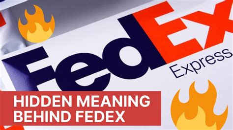 The 6th famous animated logo in my personal serie , fedex ! History behind FedEx || Hidden meaning behind FedEx logo || Revealing Logos🔥 - YouTube
