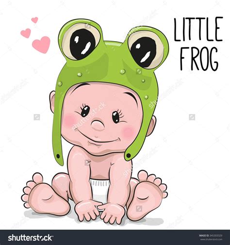 Baby Frog Stock Vectors And Vector Clip Art Baby Cartoon