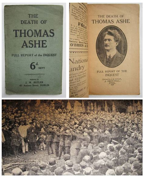 The Death Of Thomas Ashe Full Report Of The Inquest Published By J M Butler Dublin Ireland