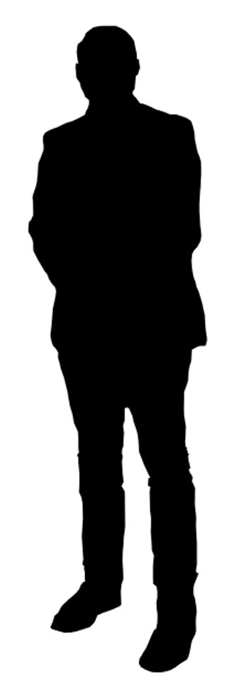 Standing Silhouette Png Png Image Collection